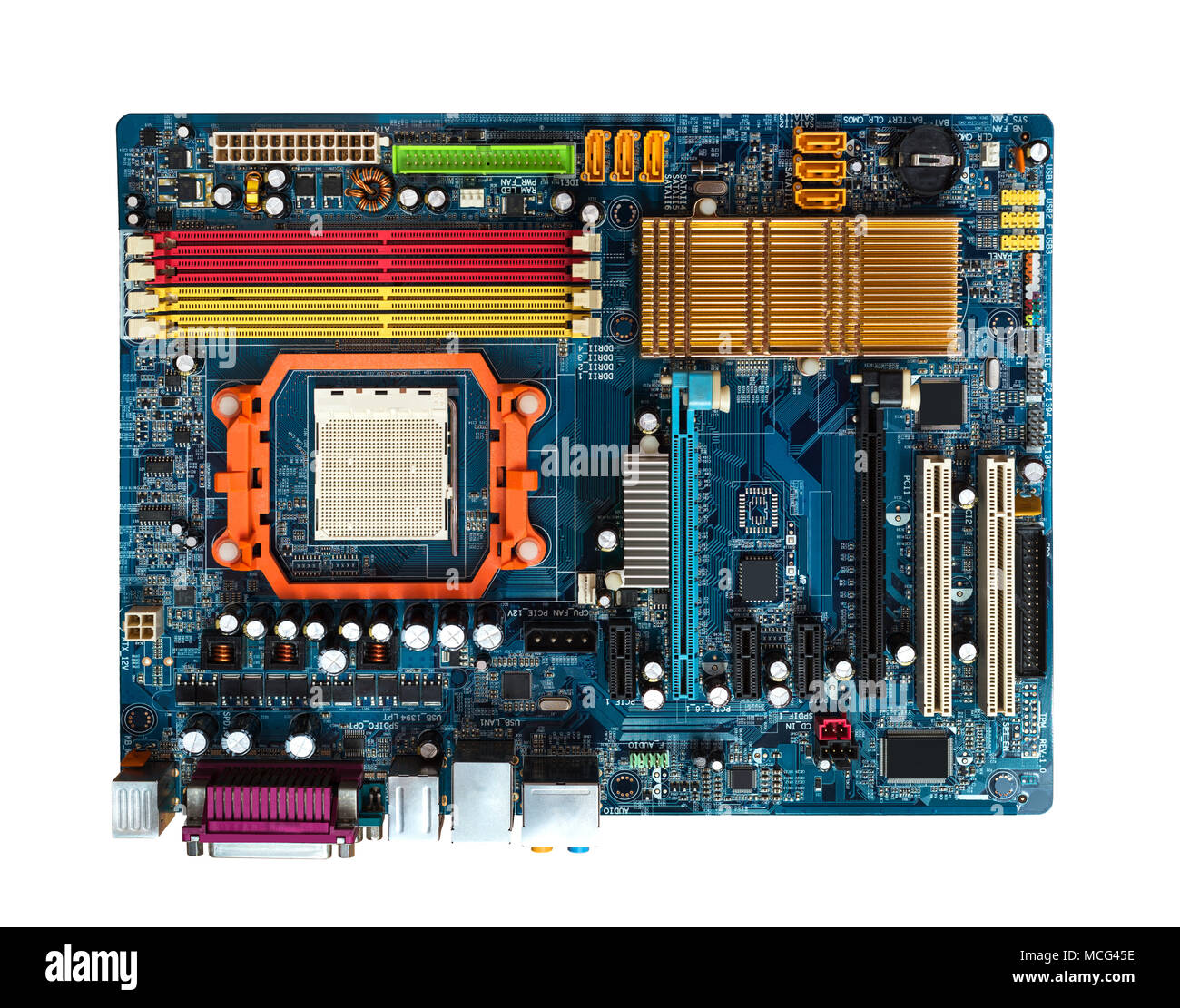 Mainboard Cut Out Stock Images & Pictures - Alamy