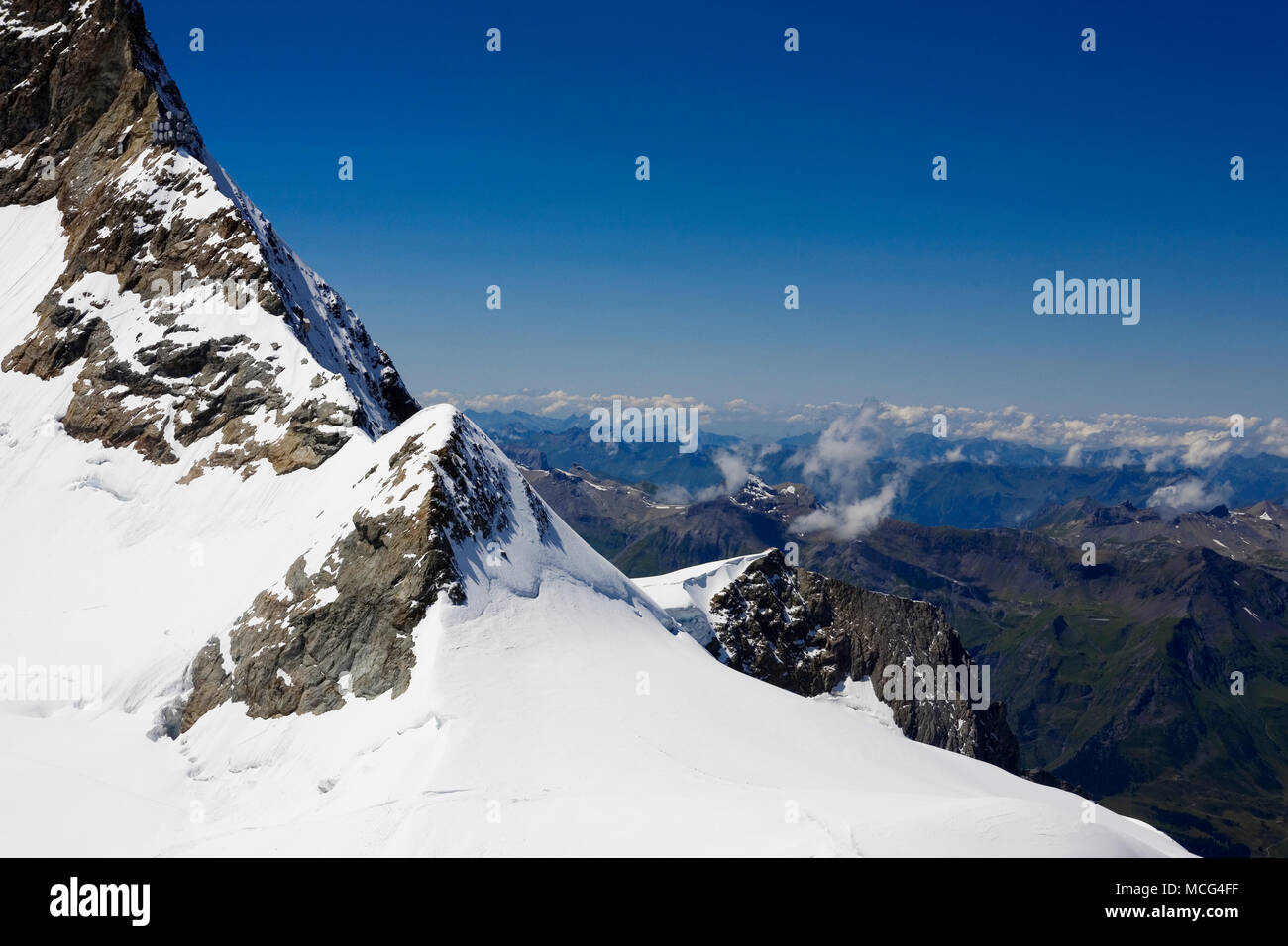 Jungfraujoch radio relay station hi-res stock photography and images - Alamy