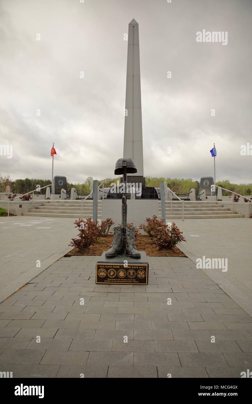 Kernersville,N.C./USA 04142018 Carolina Field of Honor at Triad Park