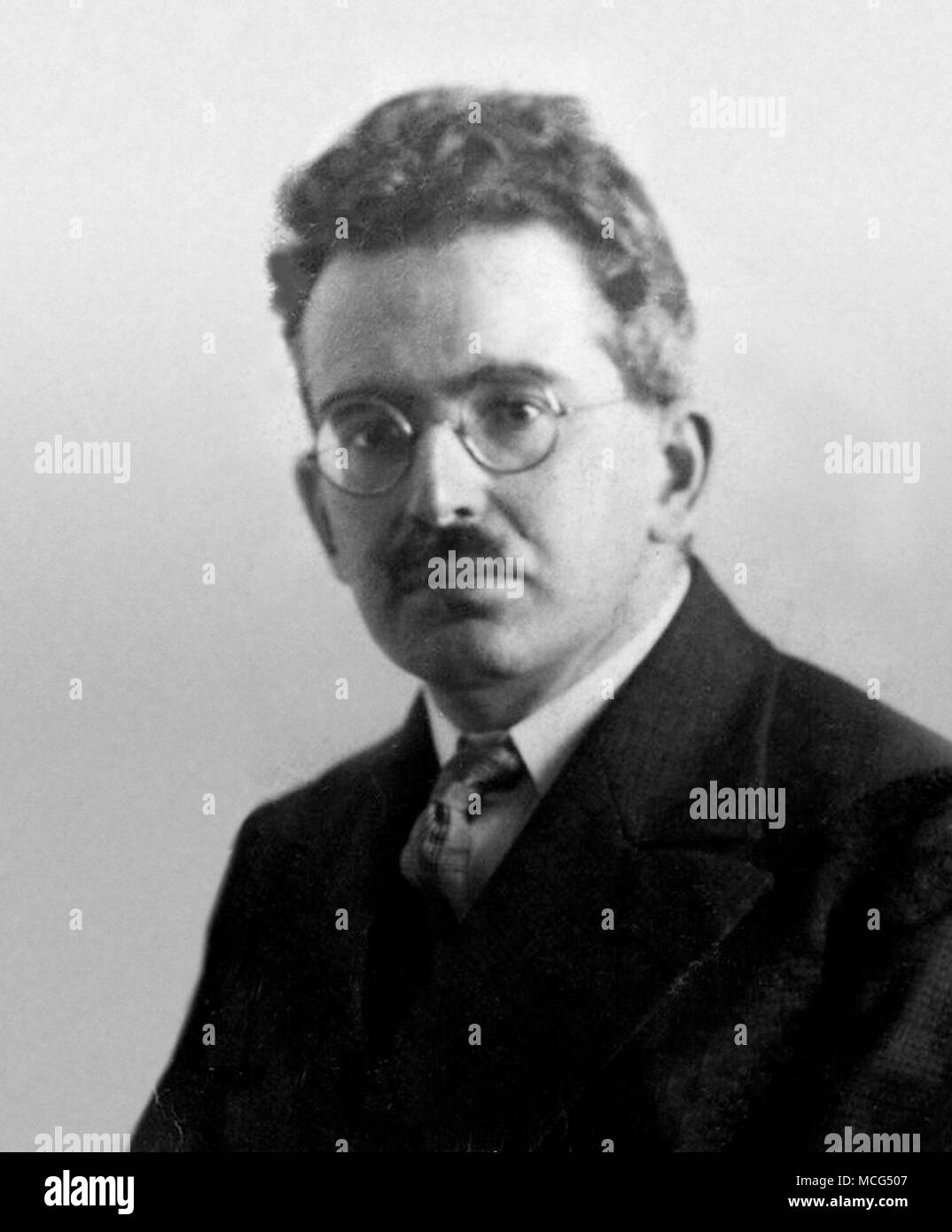 Walter Bendix Schönflies Benjamin (1892 – 1940) German Jewish philosopher, cultural critic and essayist Stock Photo