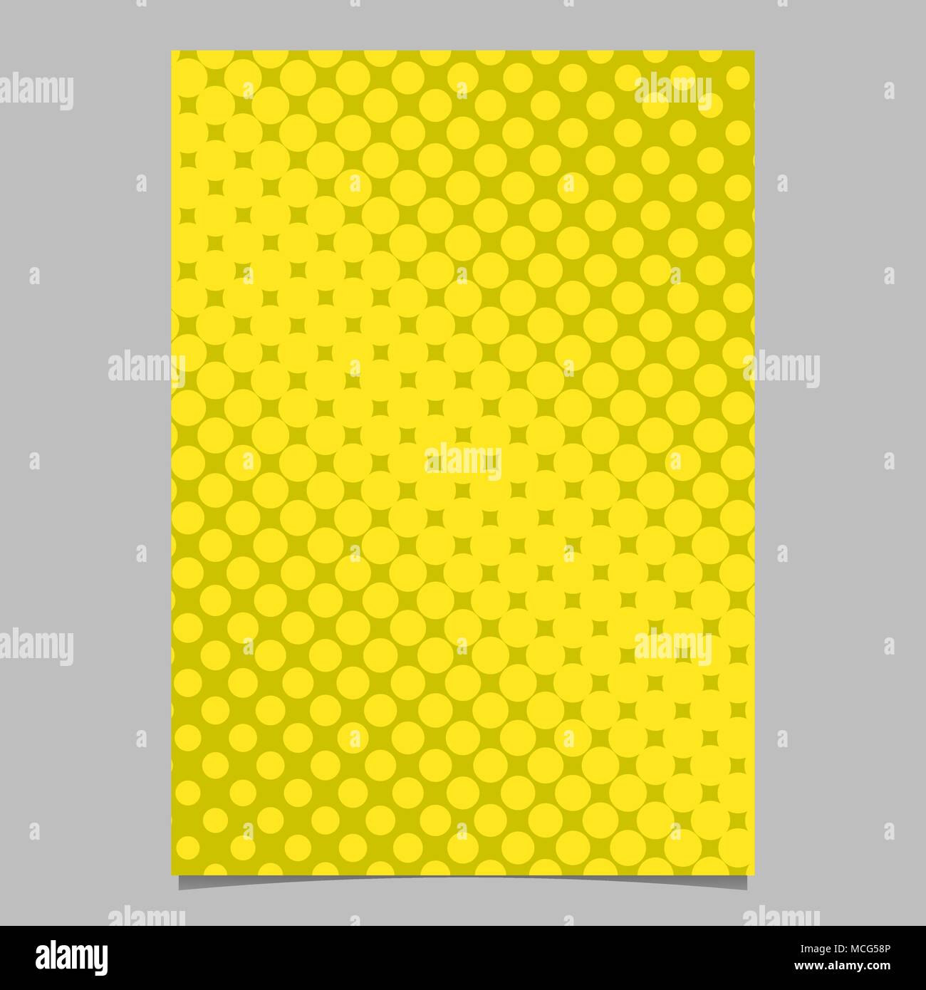 Geometrical halftone dot pattern background flyer template Stock Vector ...