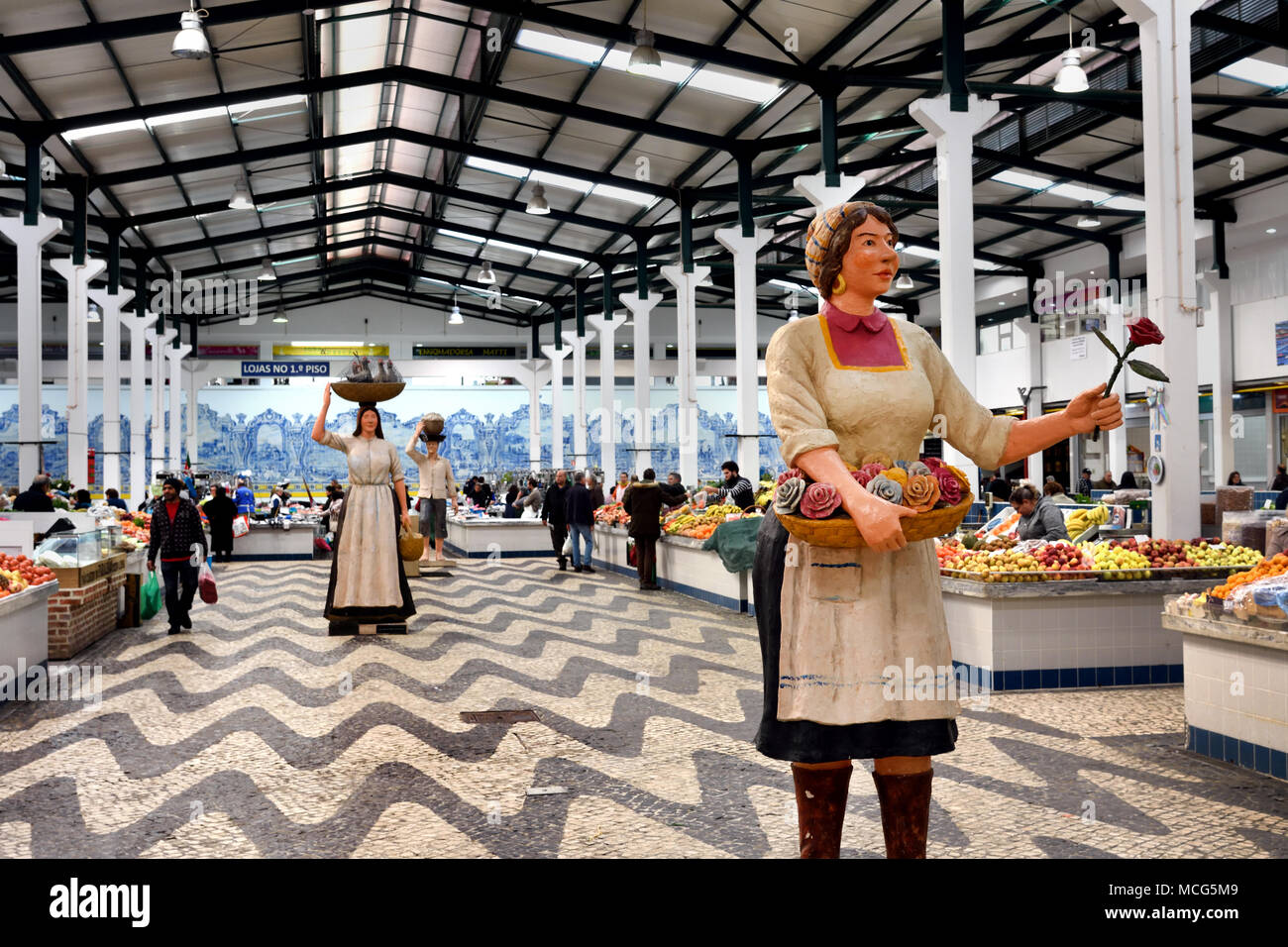 Setubal, Fish Market, ( Mercado do Livramento ) , Portugal, Portuguese