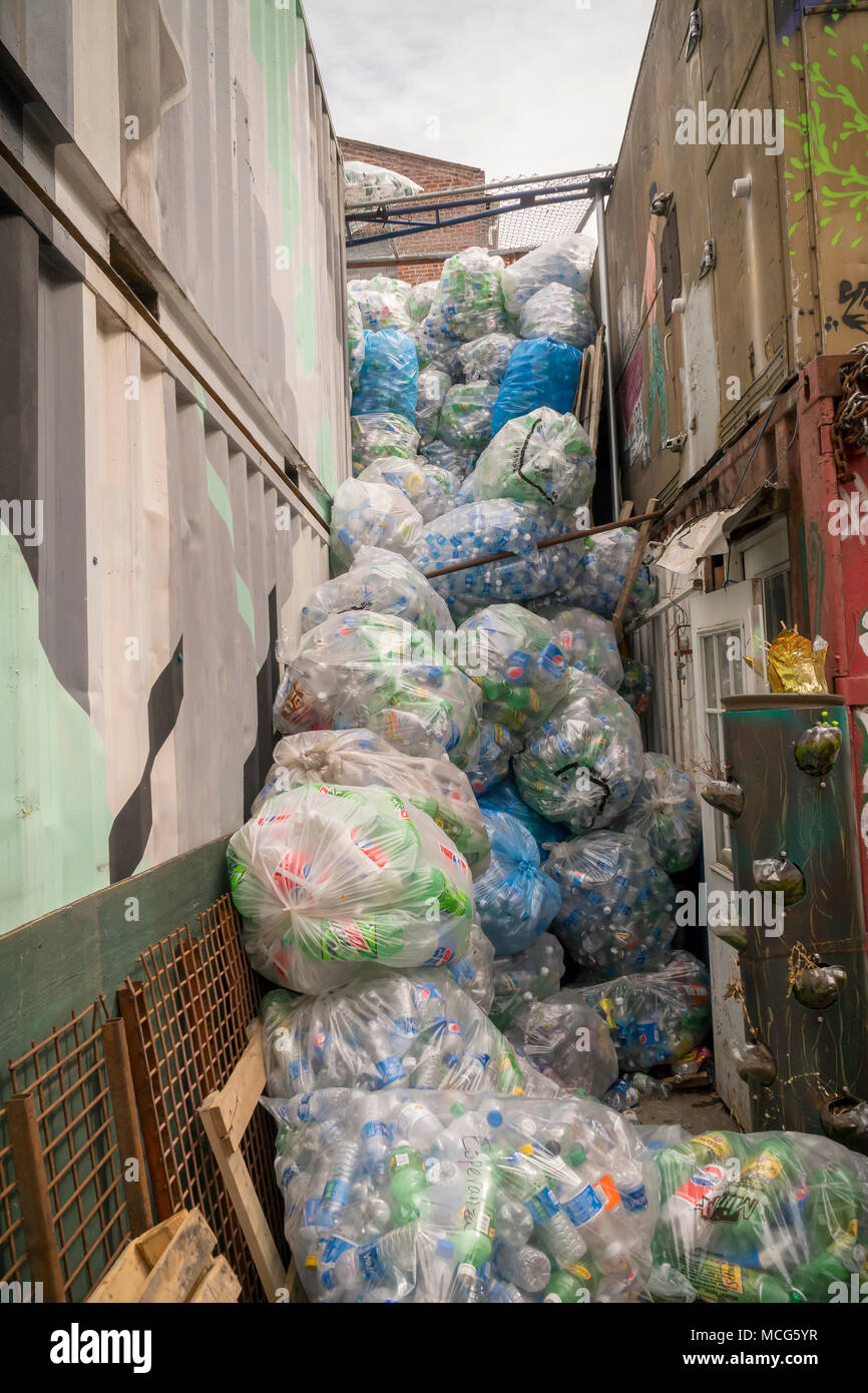 Sorting Cans Bottles Recycling High Resolution Stock Photography and