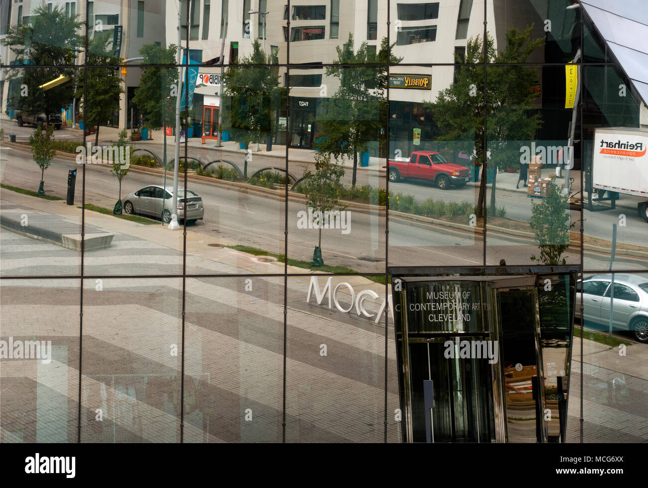 Museum of Contemporary Art Cleveland Ohio Stock Photo Alamy