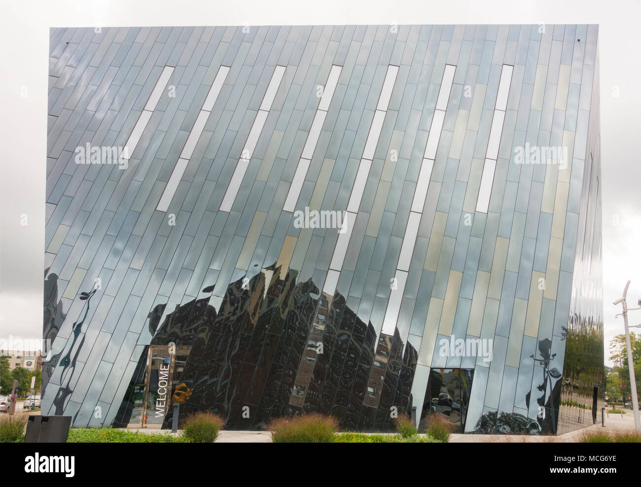 Museum of Contemporary Art Cleveland Ohio Stock Photo Alamy