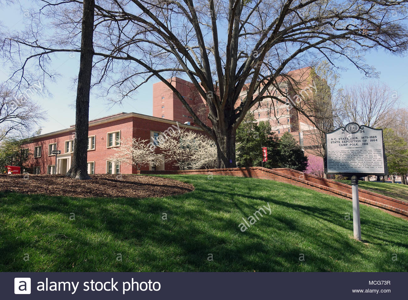 North Carolina State Campus Stock Photos & North Carolina State Campus