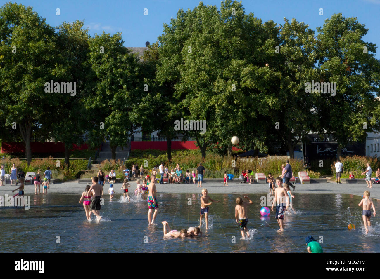 Sauerlandpark of Hemer city in germany Stock Photo