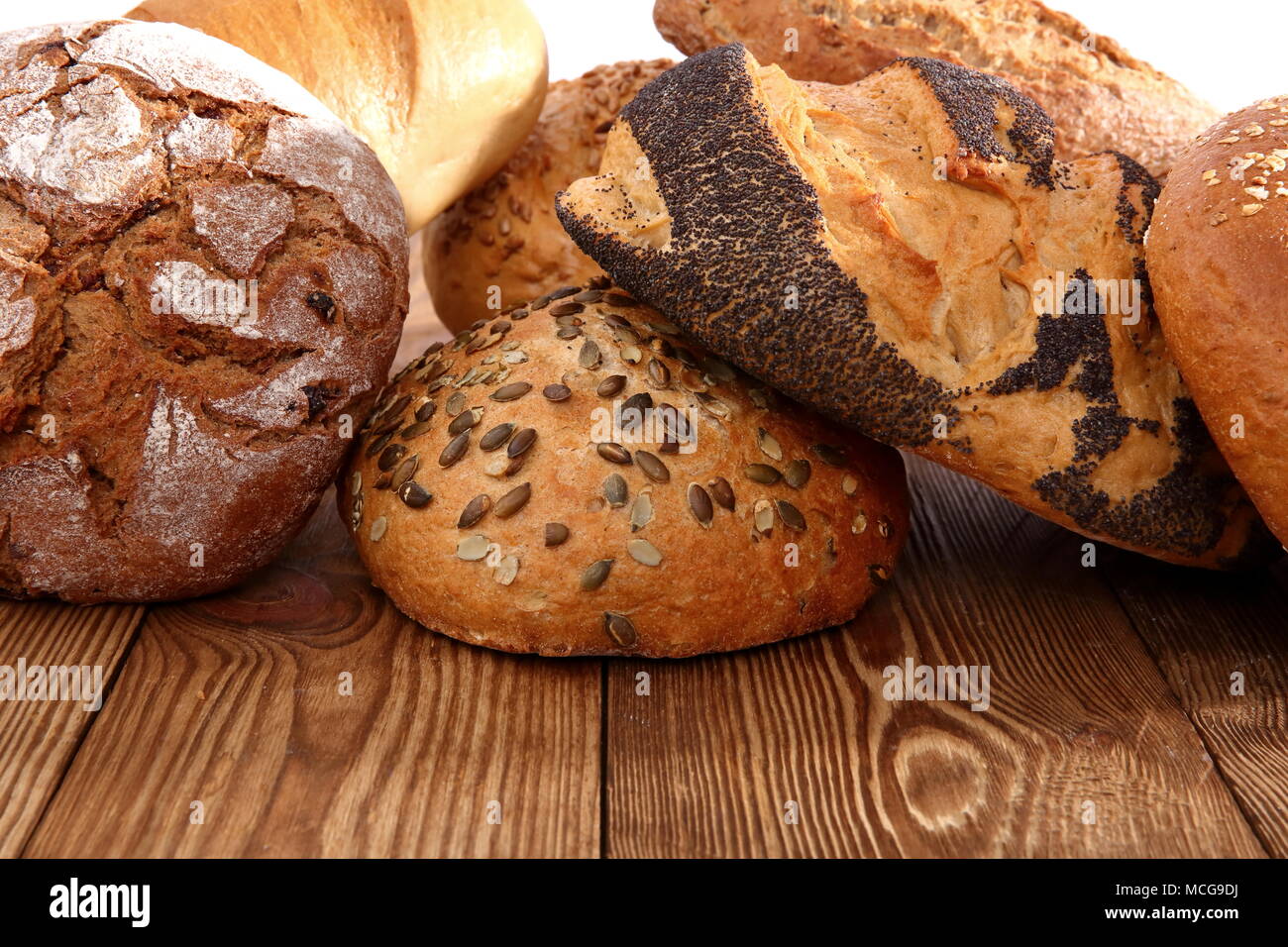 Bread and rolls nowadays occur in many types and shapes not only in