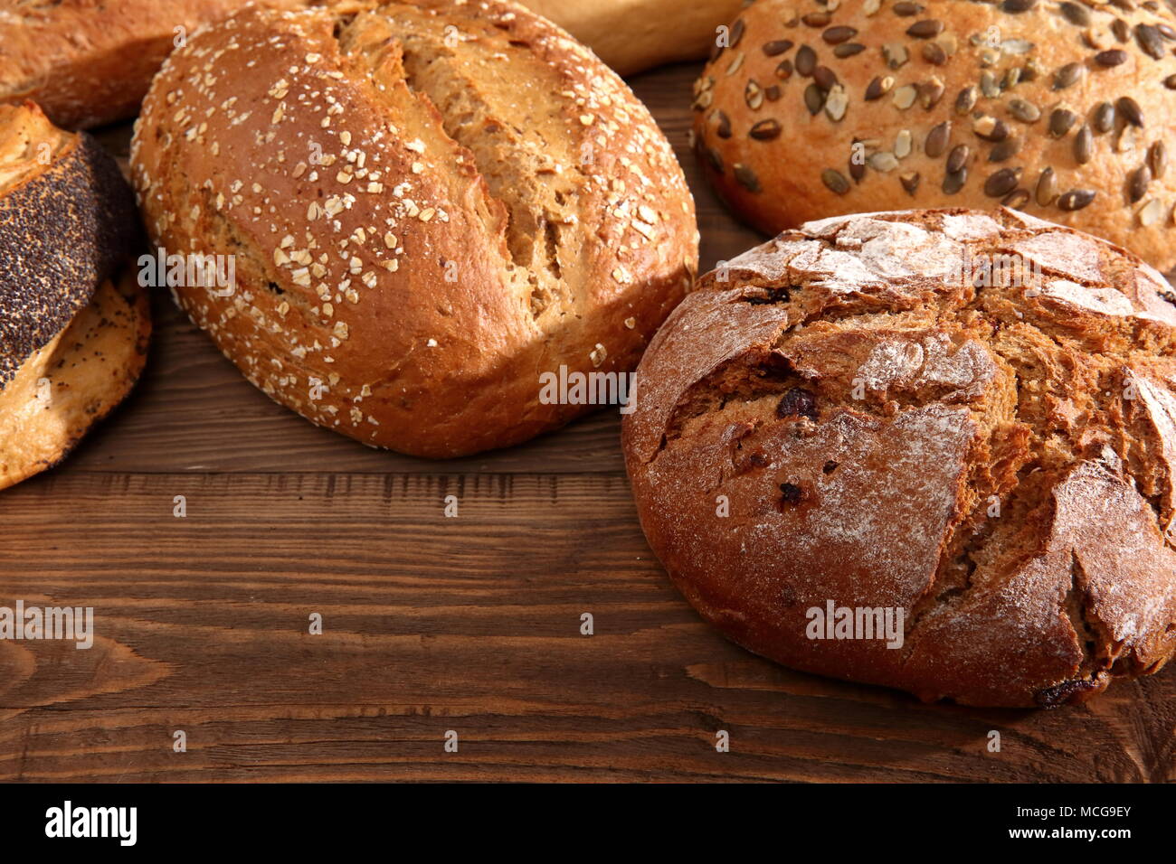 Bread and rolls nowadays occur in many types and shapes not only in