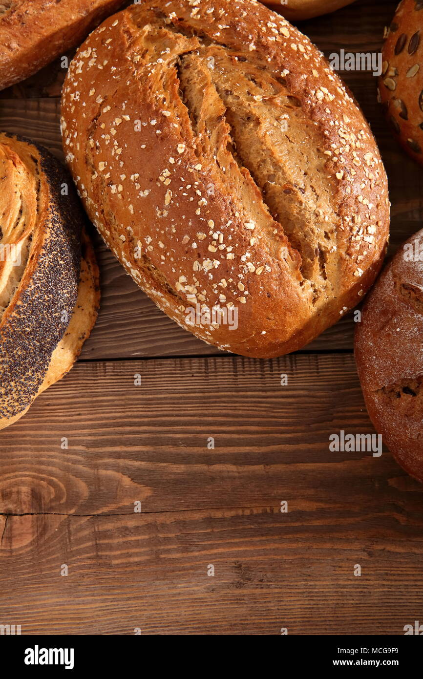 Bread and rolls nowadays occur in many types and shapes not only in