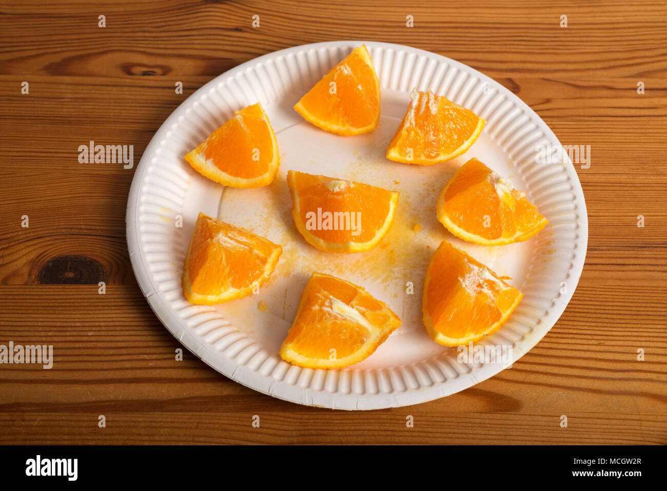 Orange segments hires stock photography and images Alamy