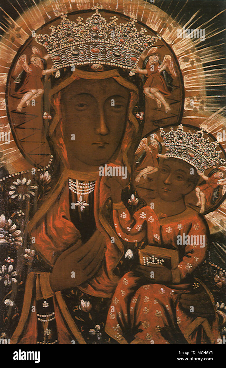 Our Lady of Czestochowa Stock Photo Alamy