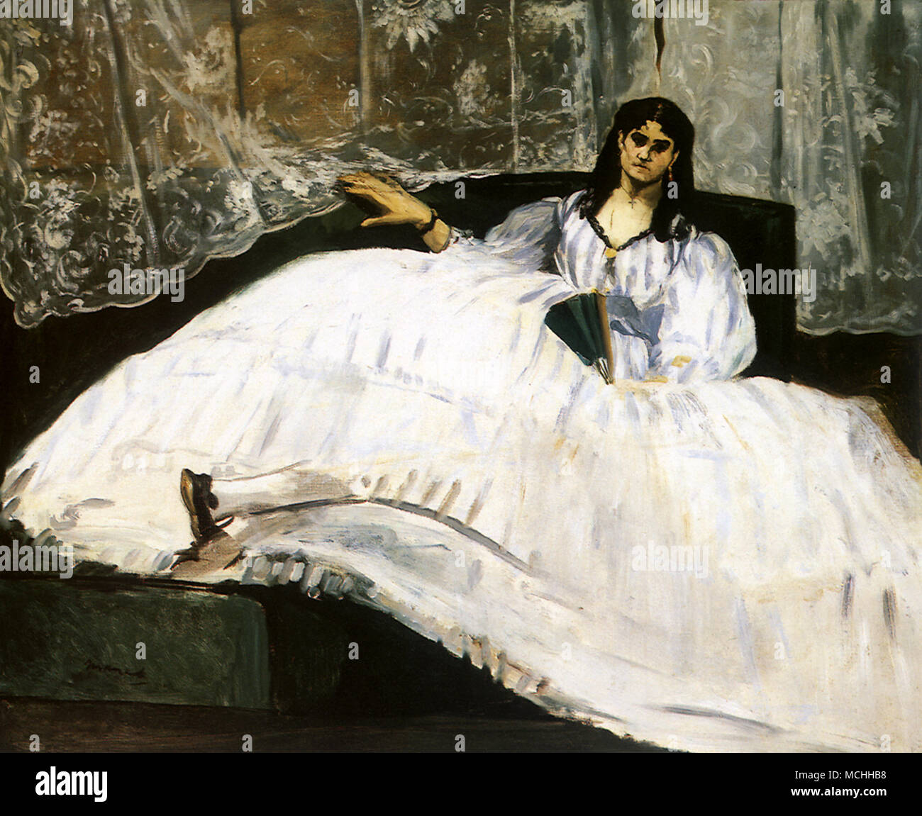 Reclining woman painting hires stock photography and images Alamy