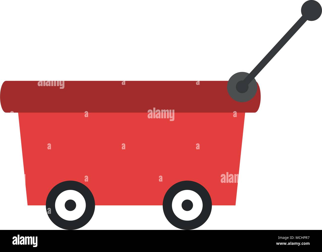 Little empty cart Stock Vector Image & Art Alamy