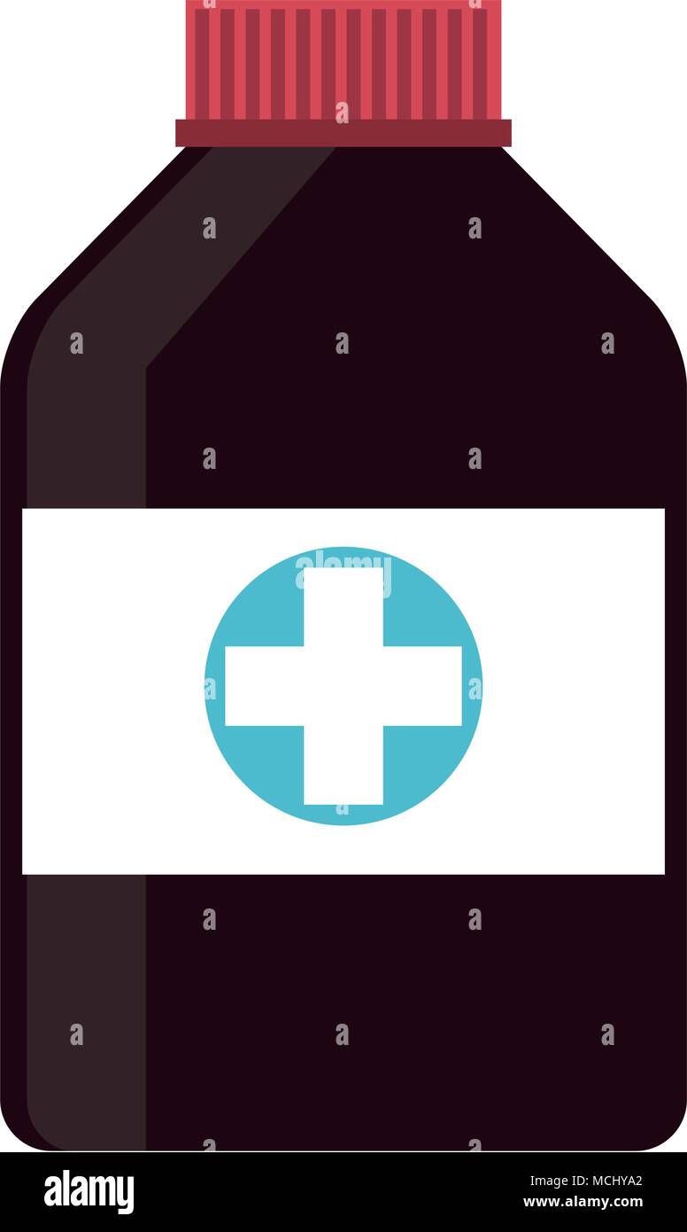 Medicine bottle isolated Stock Vector Image & Art - Alamy