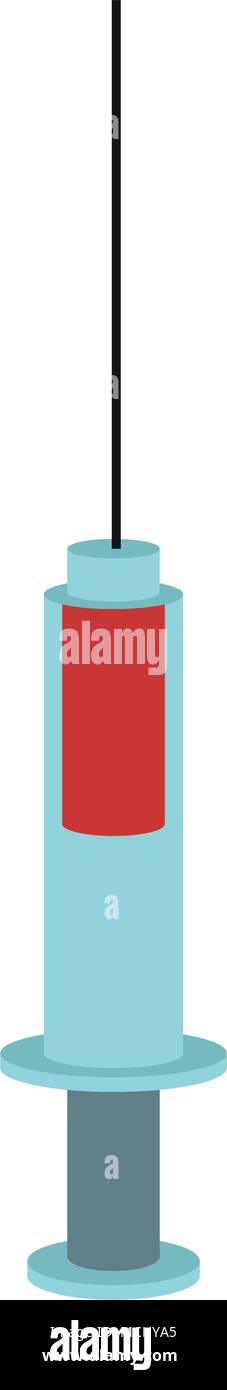 Medical syringe isolated Stock Vector Image & Art - Alamy