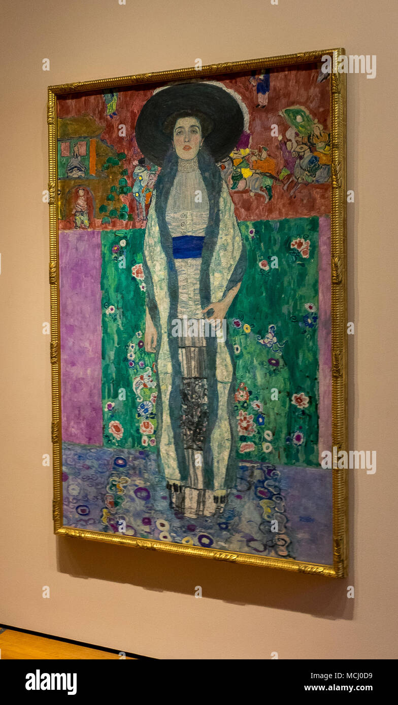 New York City MOMA - Gustav Klimt Stock Photo - Alamy