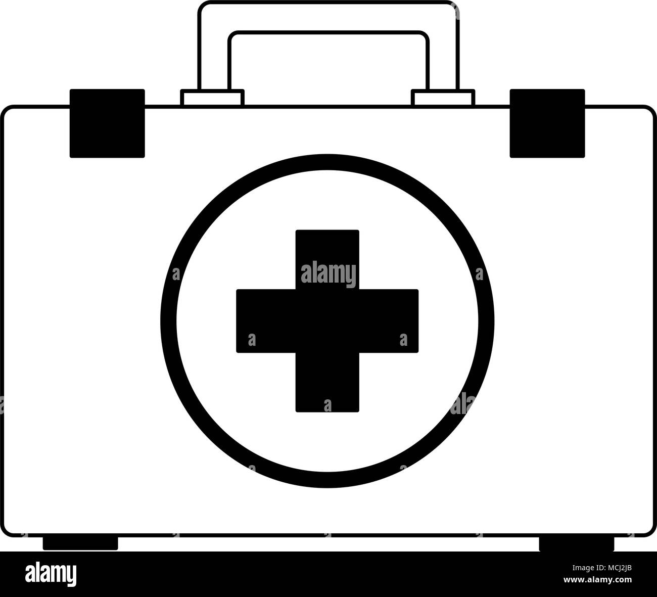 Red emergency box Black and White Stock Photos & Images - Alamy