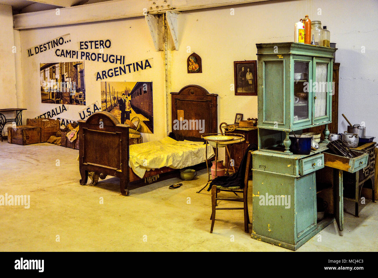 Italia. Friuli Venezia Giulia. Trieste. Magazzino 18, il luogo che per