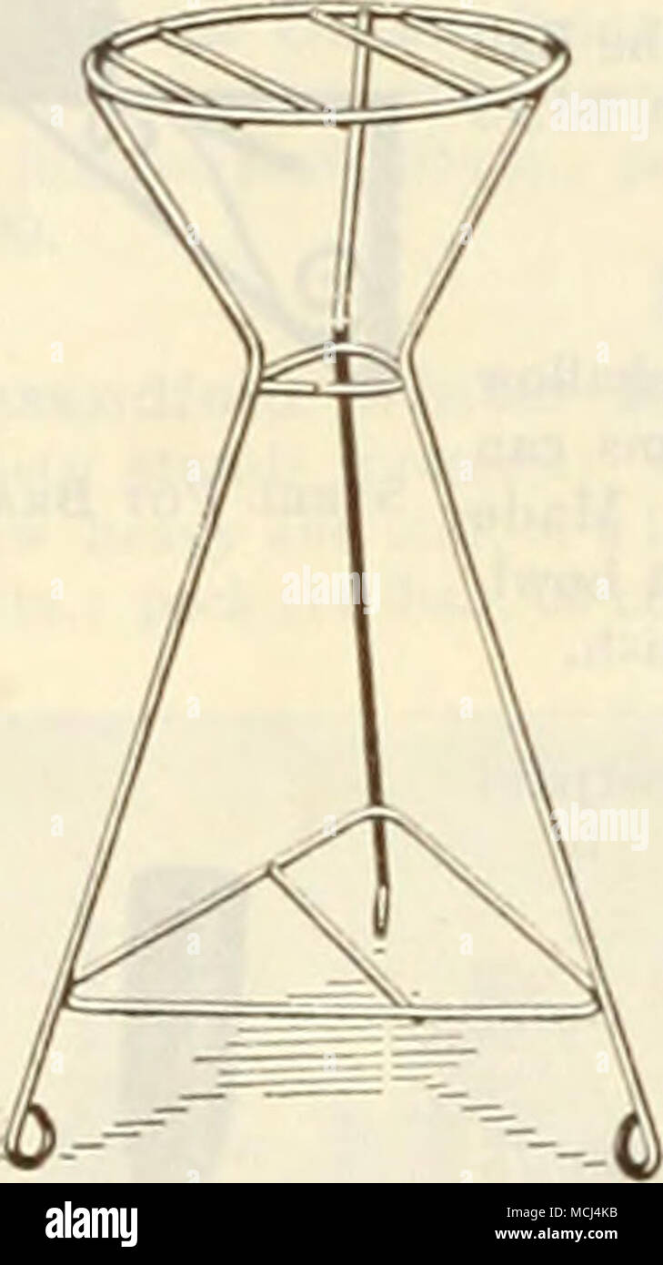 . Simplex Garden Label Wire Plant Stand Stock Photo - Alamy