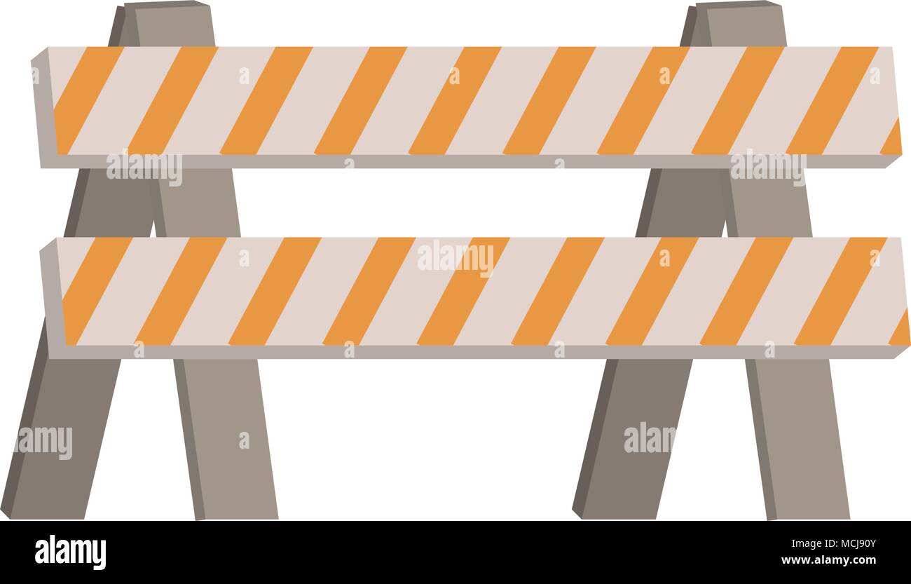 Under construction barrier Stock Vector Image & Art - Alamy