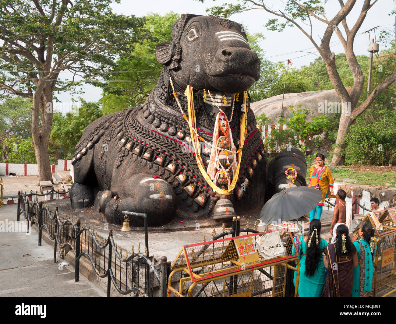 Sri Nandi Temple, Karnataka Stock Photo Alamy