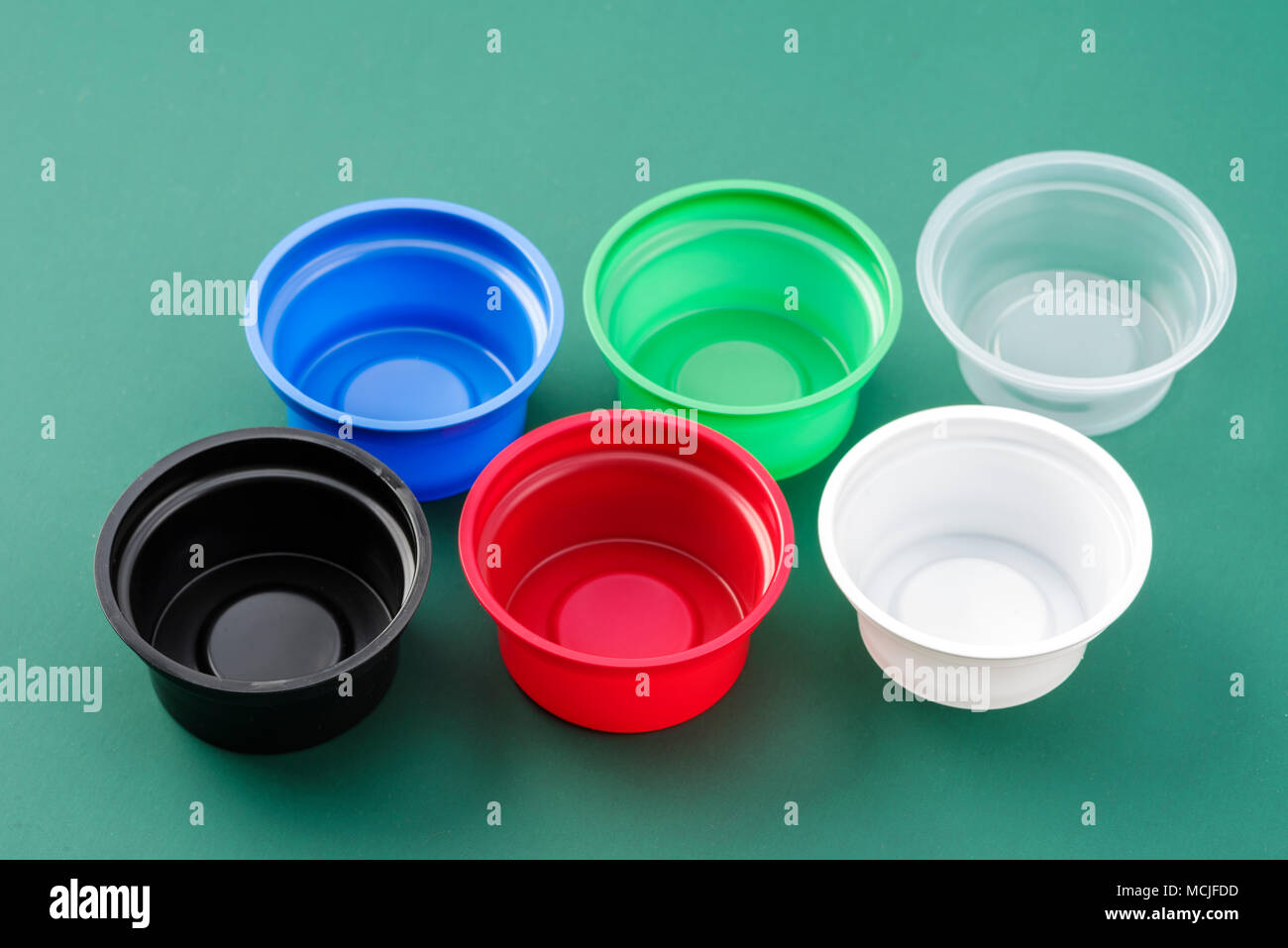 plastic containers for storing and selling liquids Stock Photo Alamy