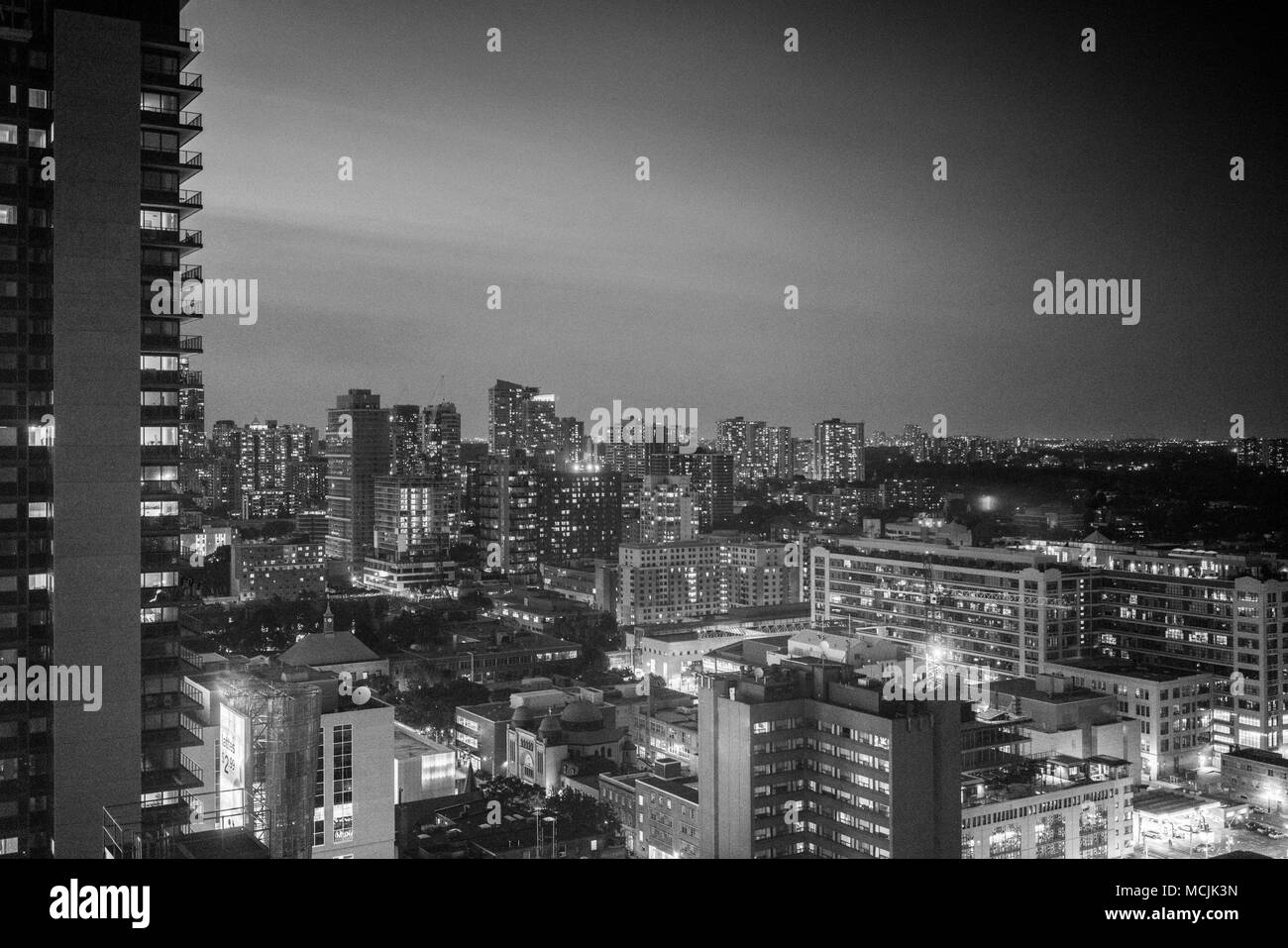 View of Toronto City, Canada Stock Photo