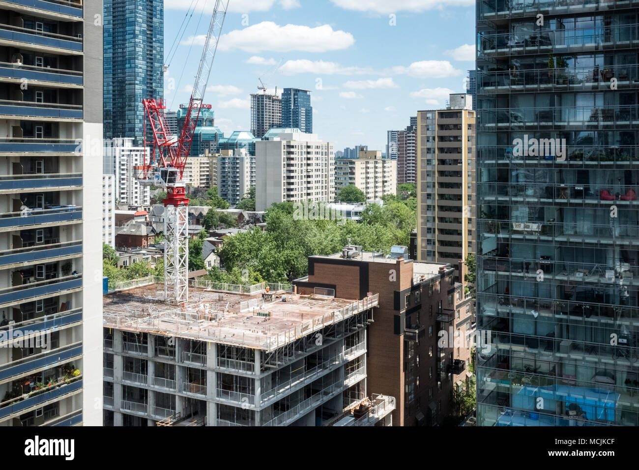 View of Toronto City buildings, Canada Stock Photo - Alamy