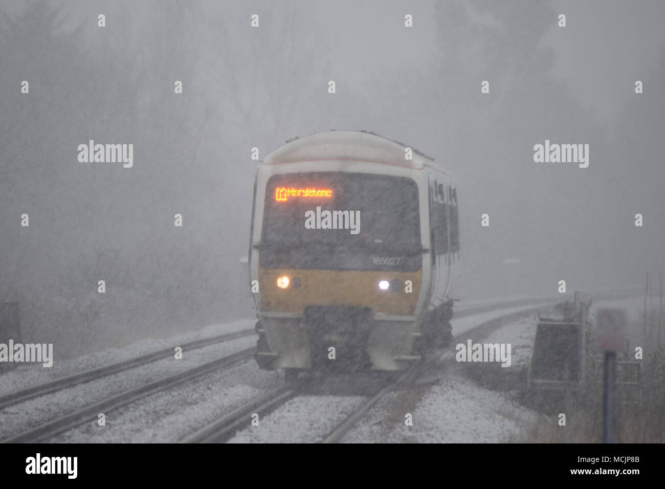 Mini Beast from the East as snow returns to hit parts of West London ...