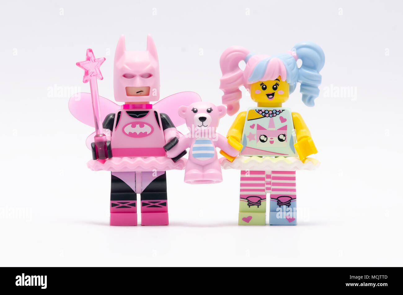 lego pink minifigure