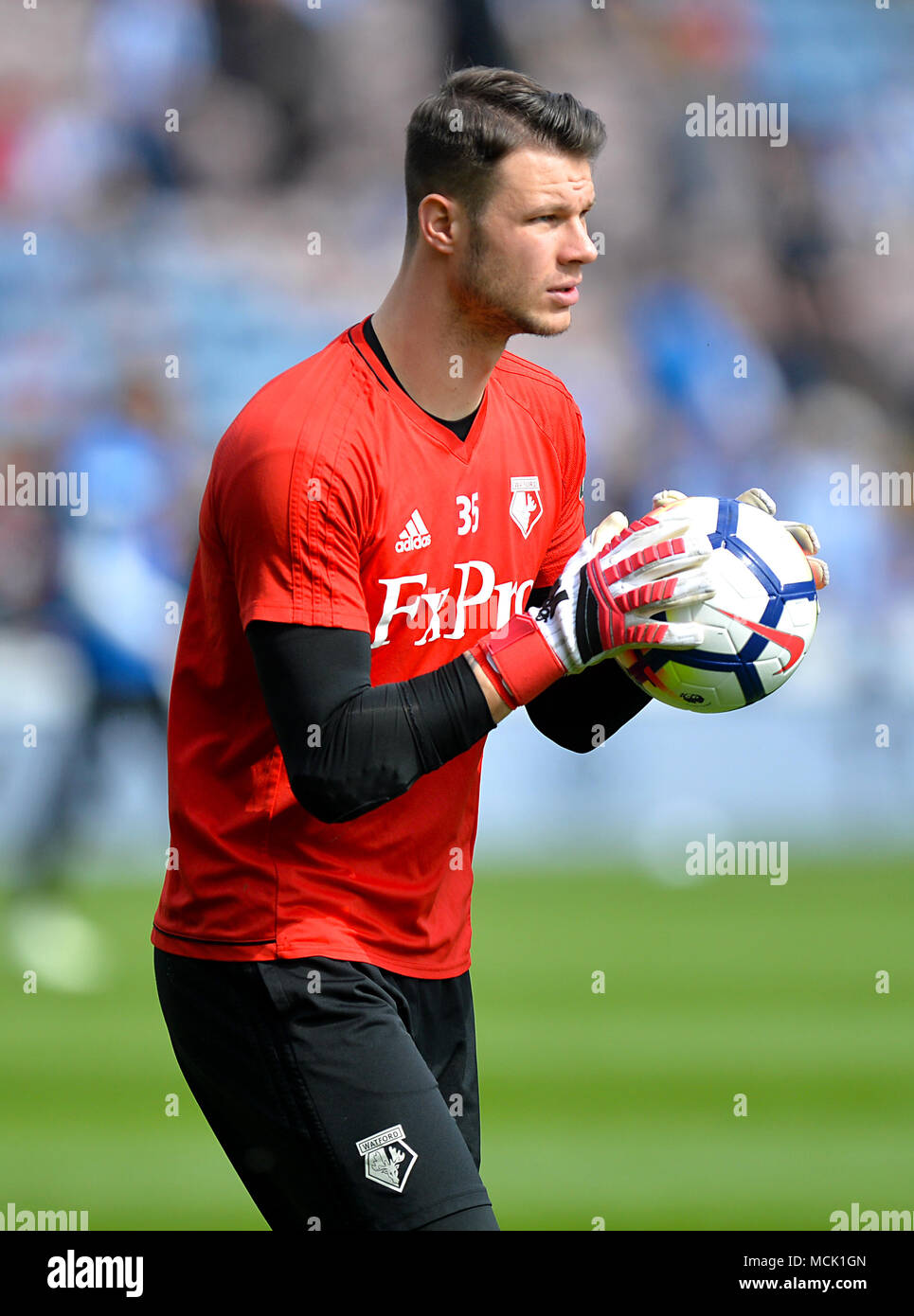 Watford goalkeeper Daniel Bachmann Stock Photo