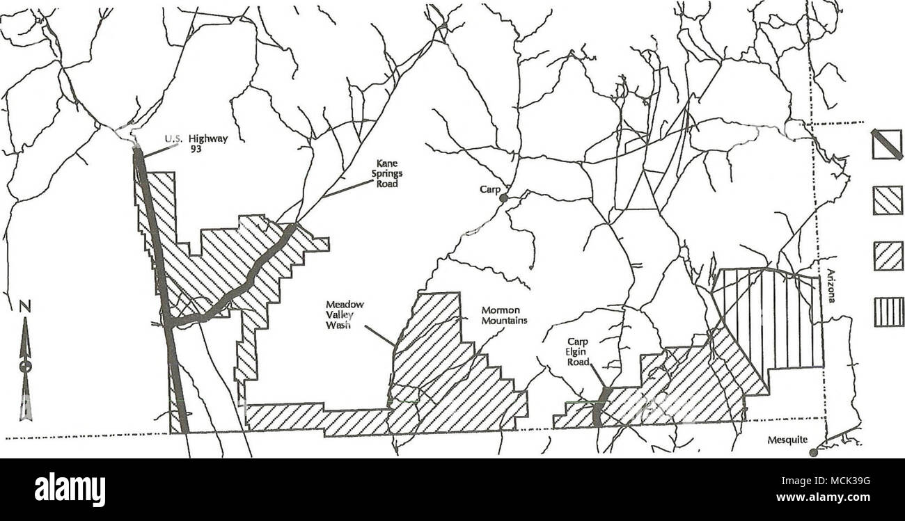 Kane Spring Project . Proposed Mineral Materials Corridors Kane Springs ACEC Mormon Mesa ...