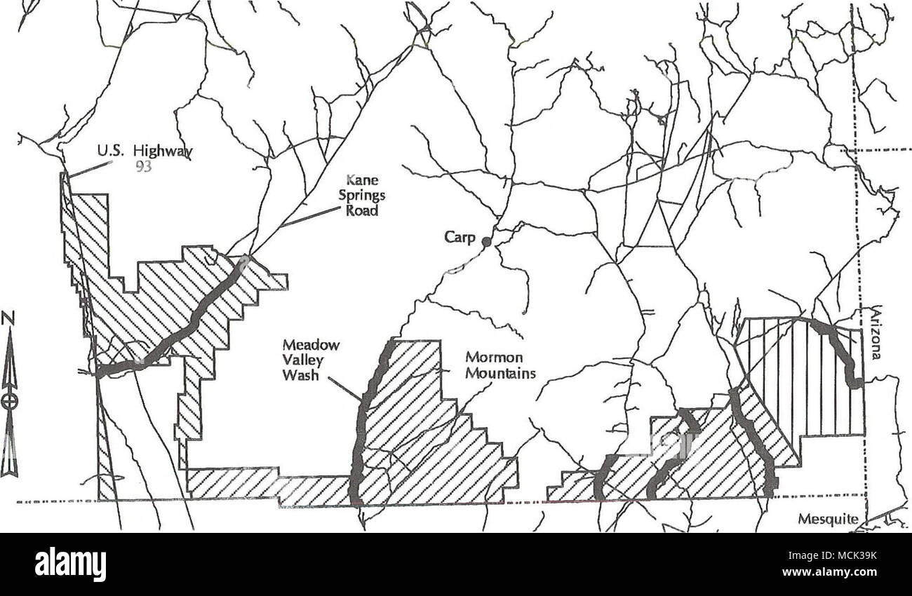 Kane Spring Project . S 0 Hffl Proposed OHV routes for events Kane Springs ACEC Mormon Mesa ...
