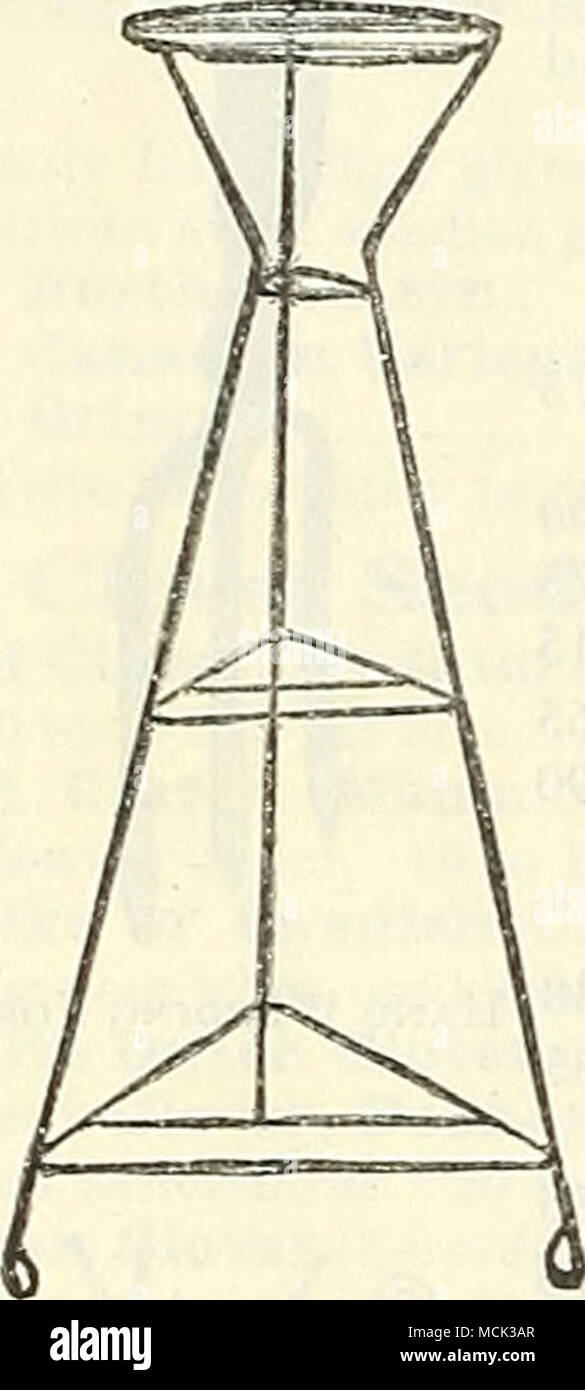 . Simplex Garden Label Wire Plant Stand Stock Photo - Alamy