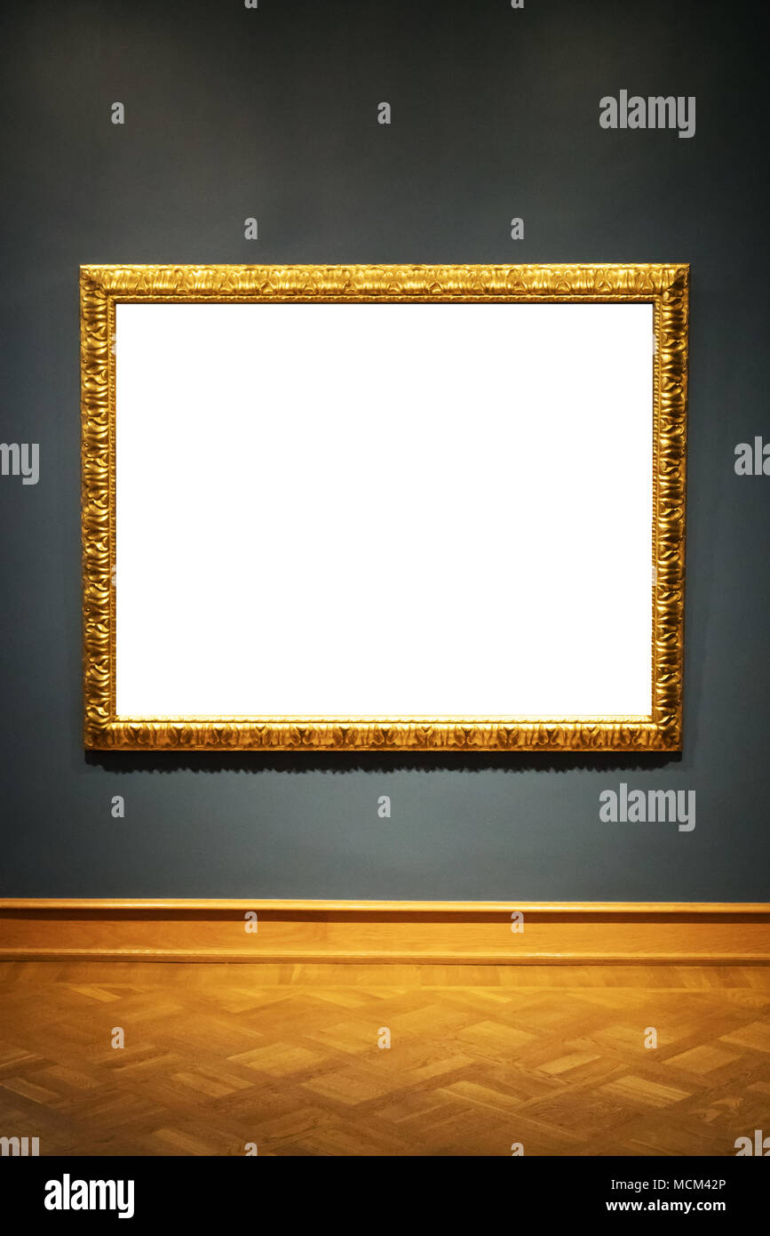 Picture on the wall. Empty space for drawing or text Stock Photo - Alamy