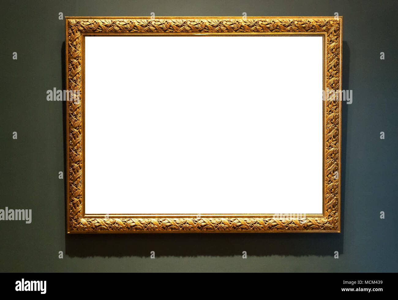 Picture on the wall. Empty space for drawing or text Stock Photo - Alamy