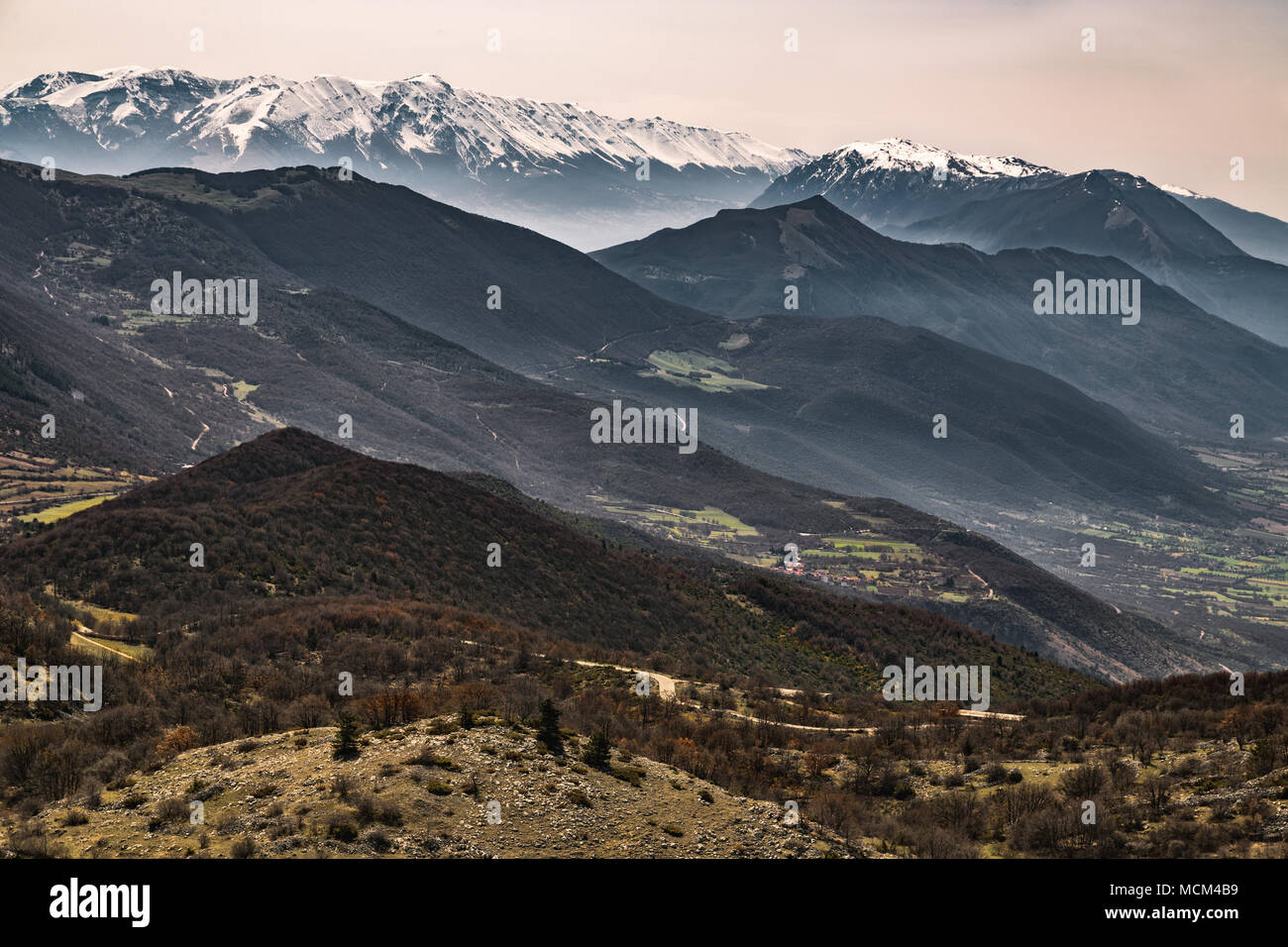 Majella, mountains of Abruzzo Stock Photo