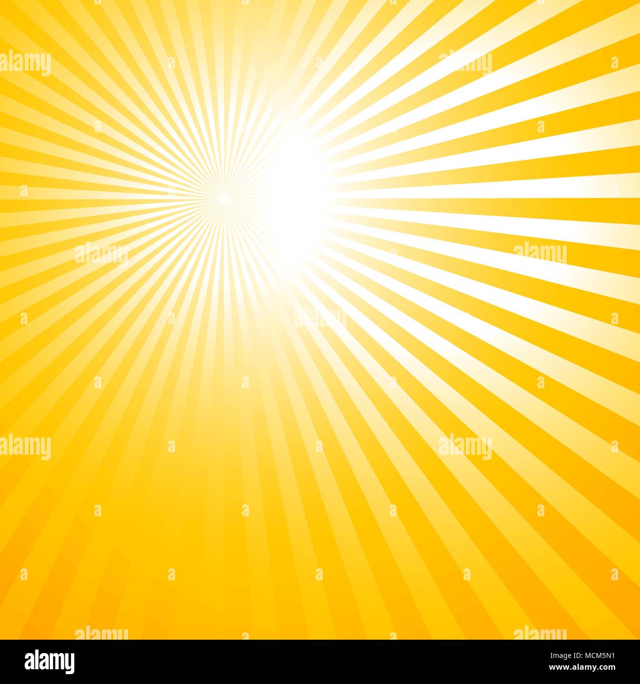 abstract orange background with sun rays Stock Vector Image & Art - Alamy