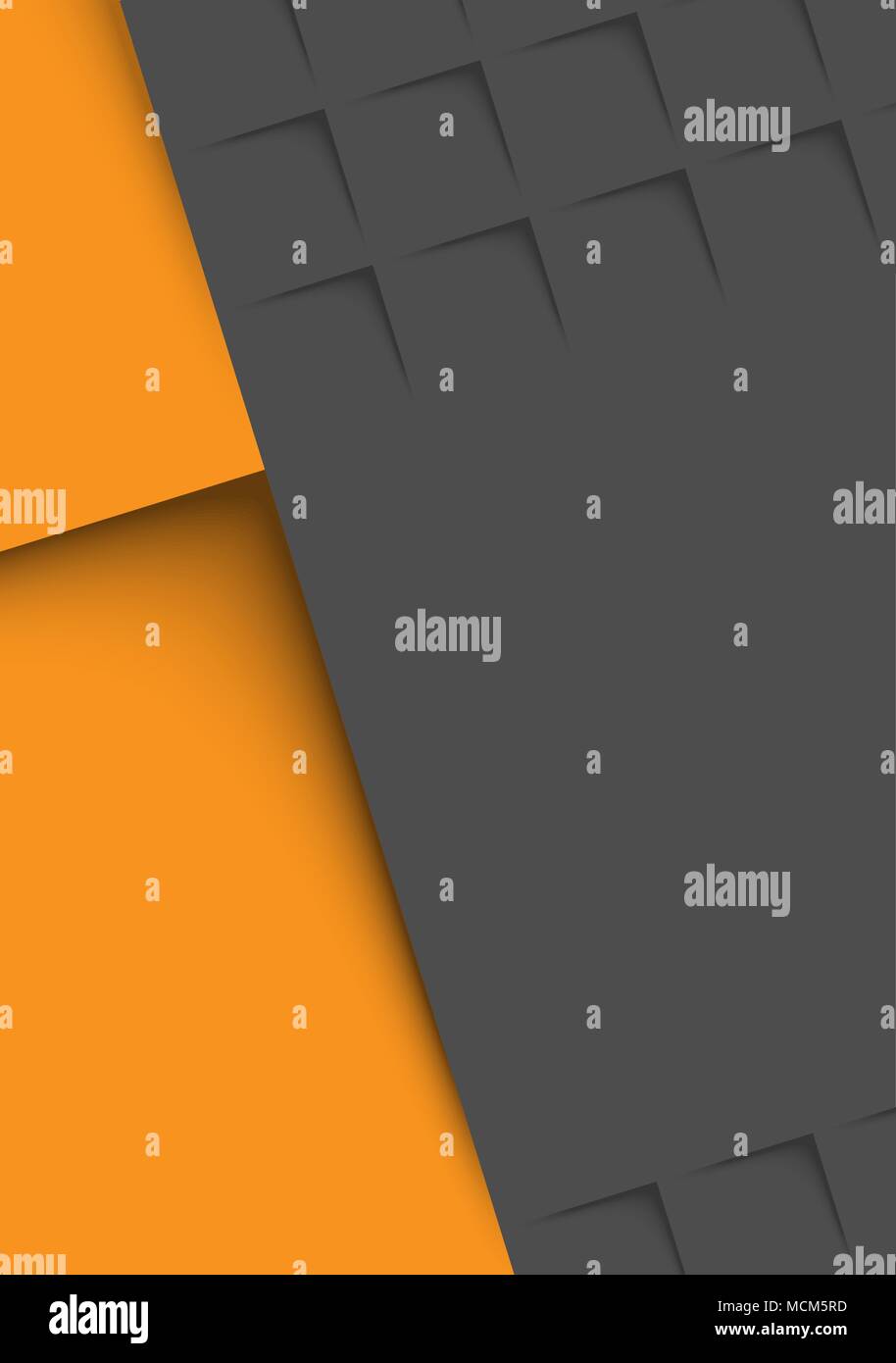 abstract orange vector background with squares Stock Vector Image & Art ...