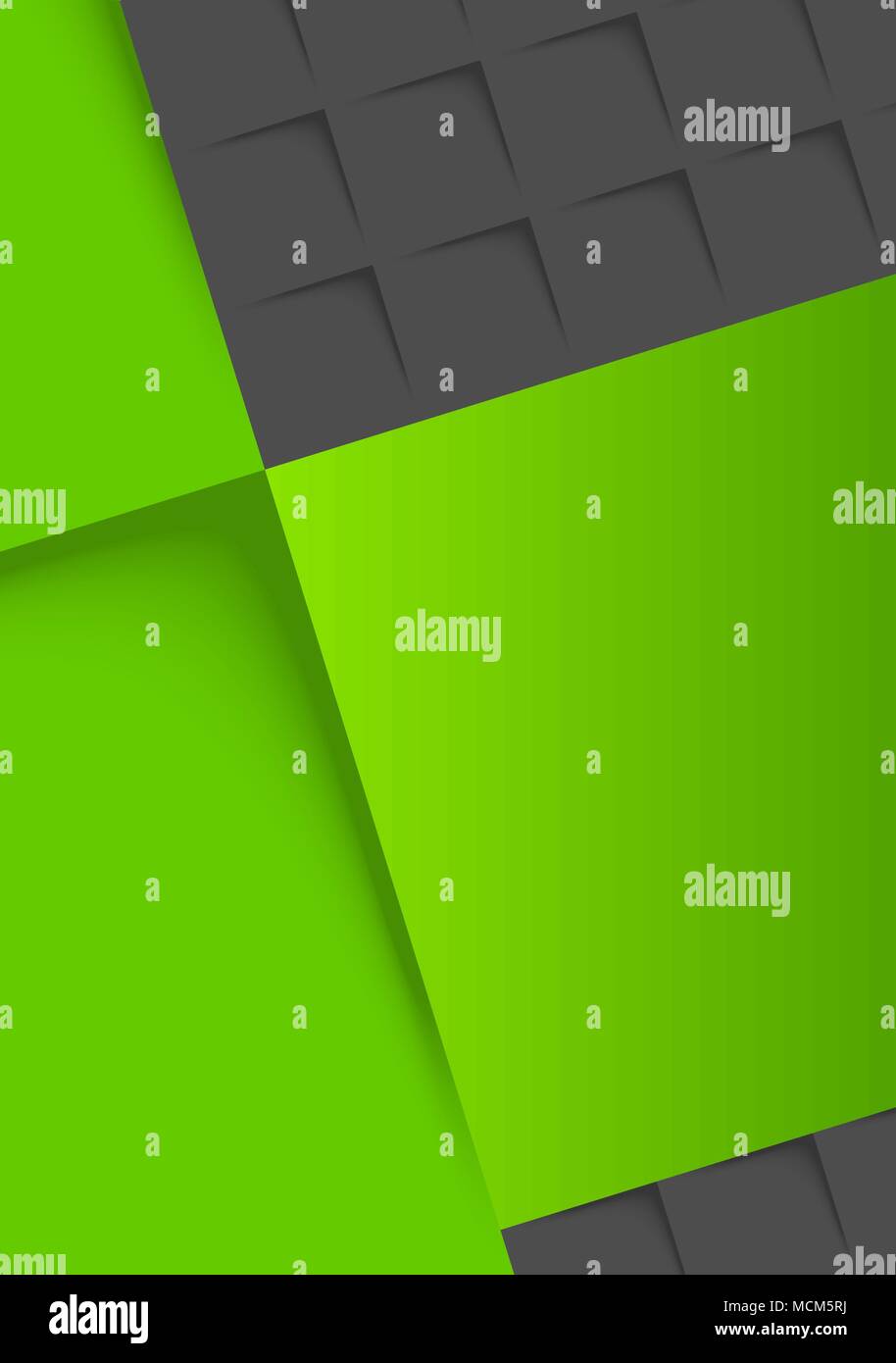 abstract green vector background with squares Stock Vector Image & Art ...