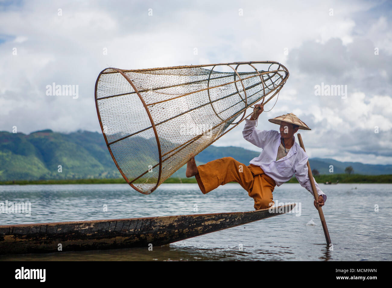 Fishing basket hi-res stock photography and images - Alamy