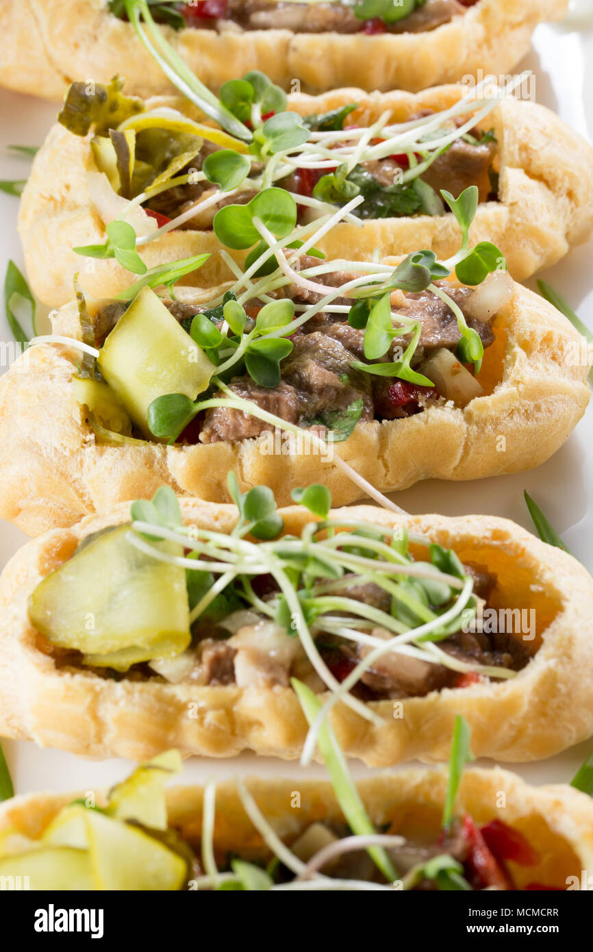 tasty cold snacks Stock Photo Alamy