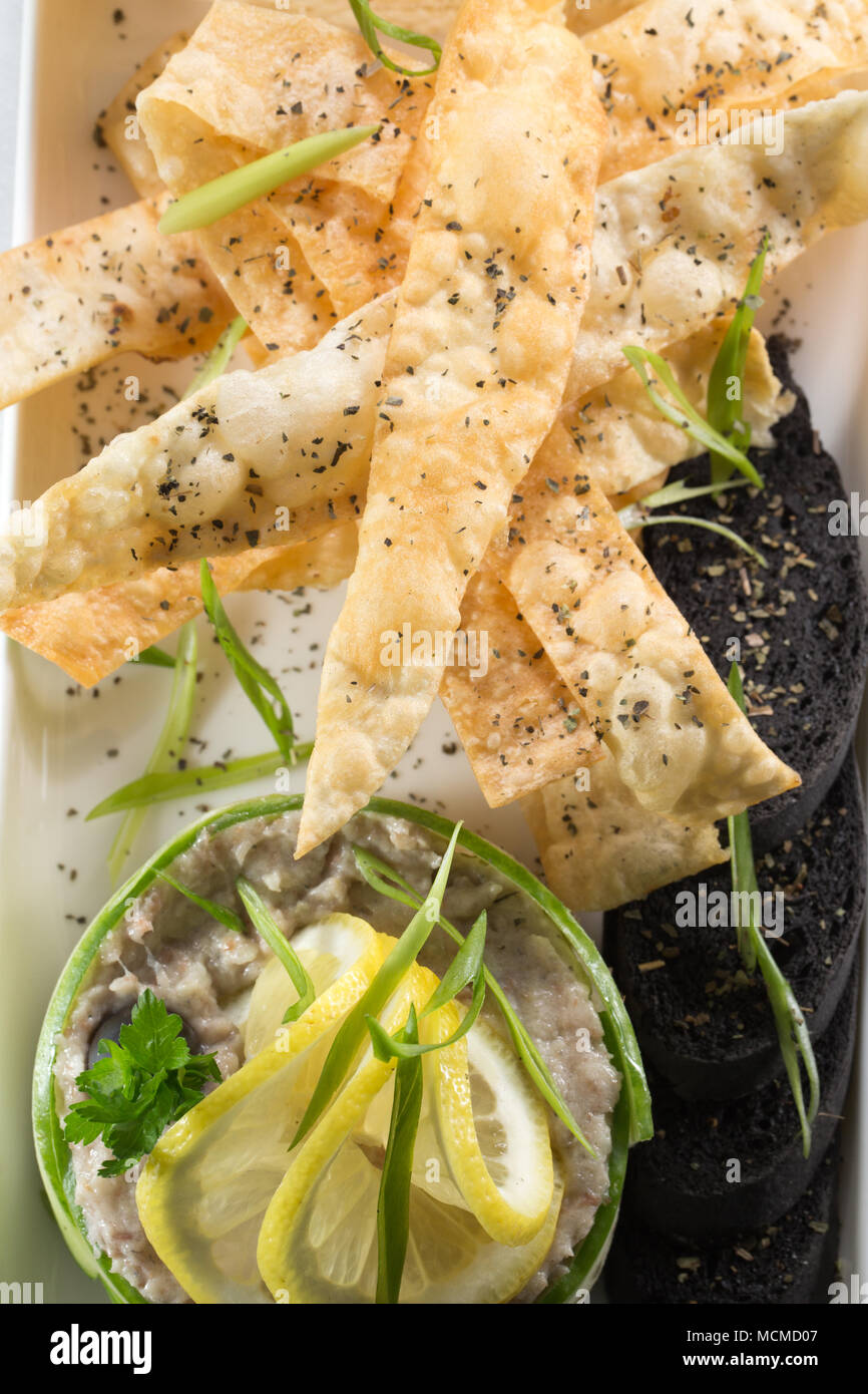 tasty cold snacks Stock Photo Alamy