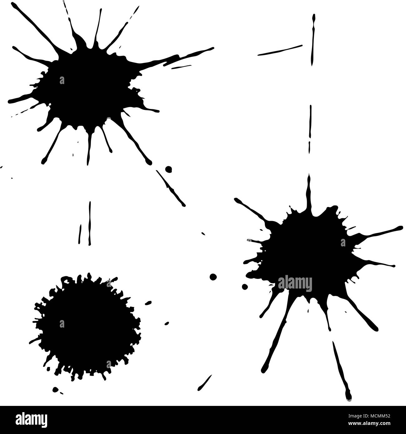 black ink paint spots drops texture isolated on white background set for grunge splash textures vector illustration stock vector image art alamy https www alamy com black ink paint spots drops texture isolated on white background set for grunge splash textures vector illustration image179934414 html