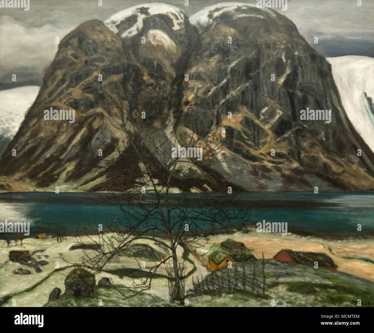 Nikolai Astrup - Kollen (The Fell) 1906 Stock Photo