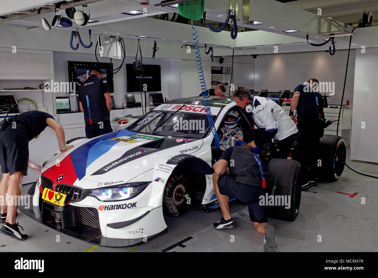 Marco Wittman Ger Bmw M4 Dtm 2018 Tests Hockenheim Stock Photo