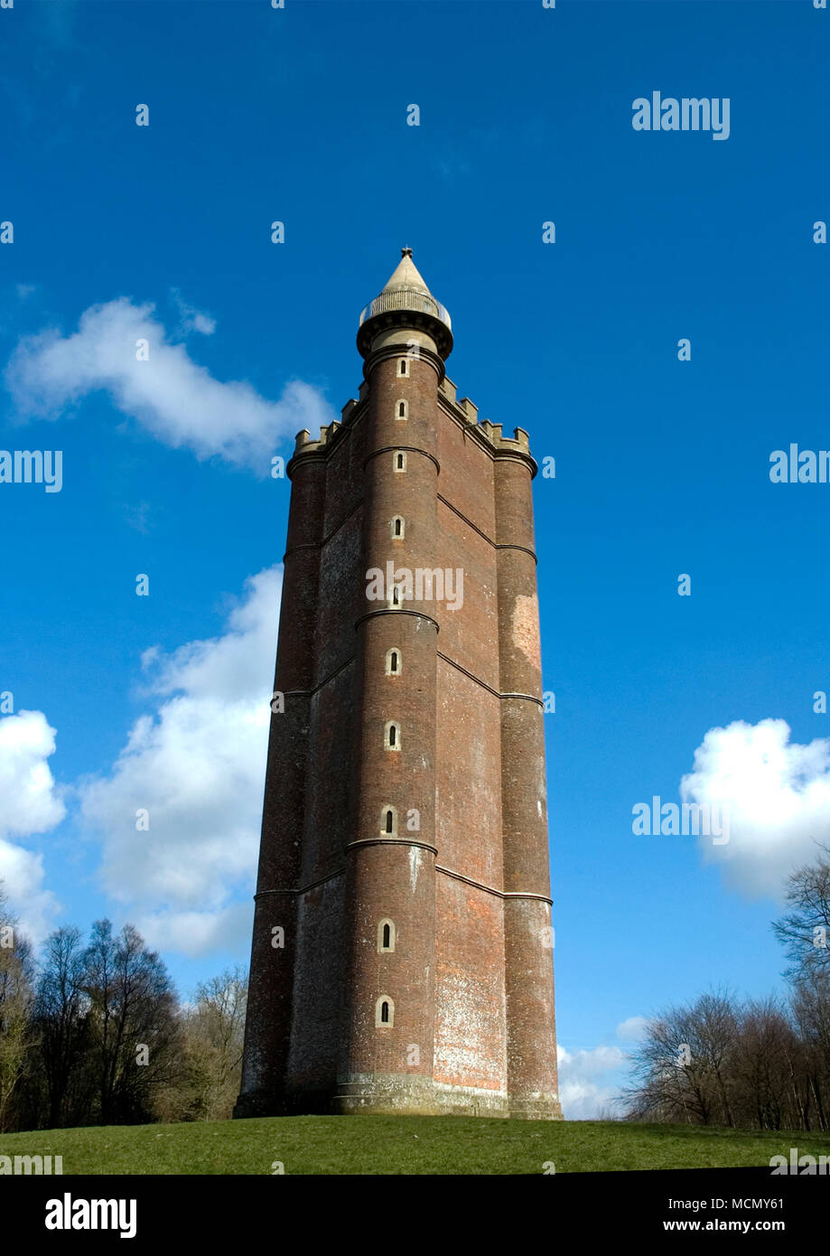 King Alfreds Tower Stock Photo