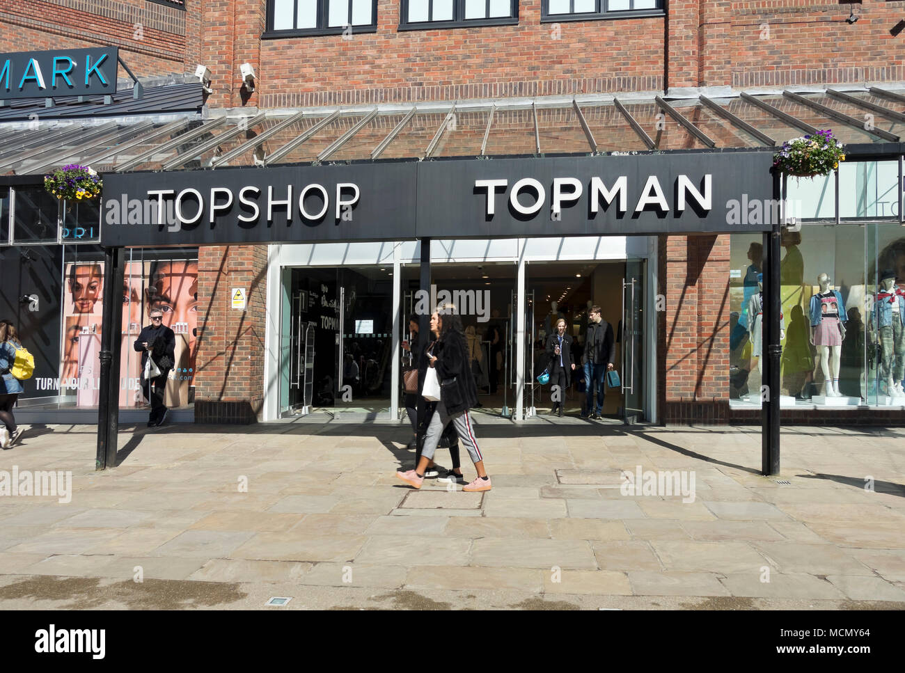 Topshop and Topman stores shops in the city town centre Coppergate York  North Yorkshire England UK United Kingdom GB Great Britain Stock Photo -  Alamy