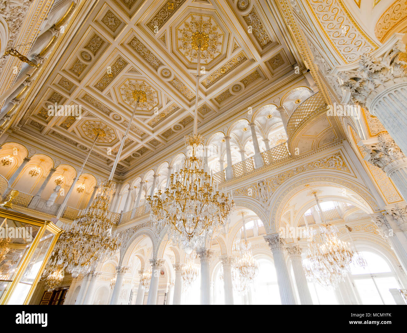 St Petersburg Russia Winter Palace Interior Hermitage